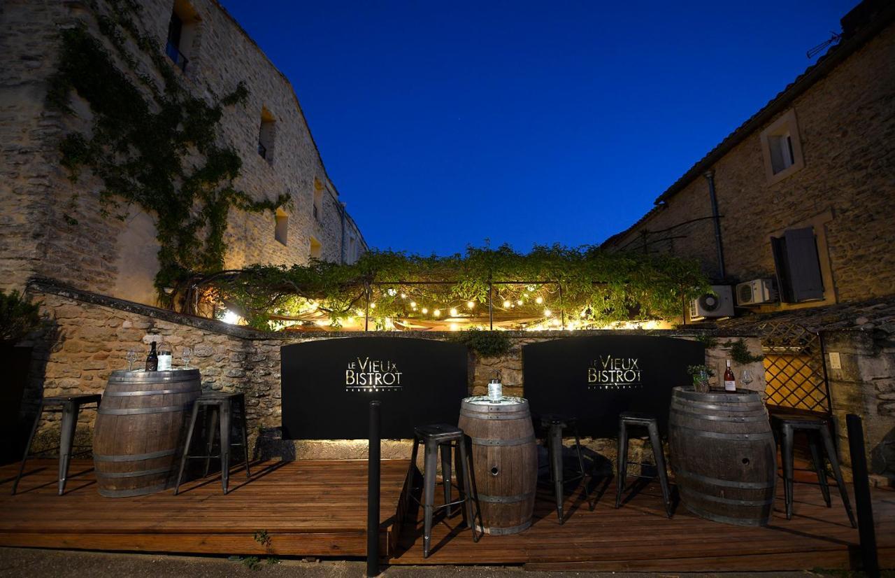 Les Chambres Du Vieux Bistrot Cabrieres-d'Avignon Luaran gambar