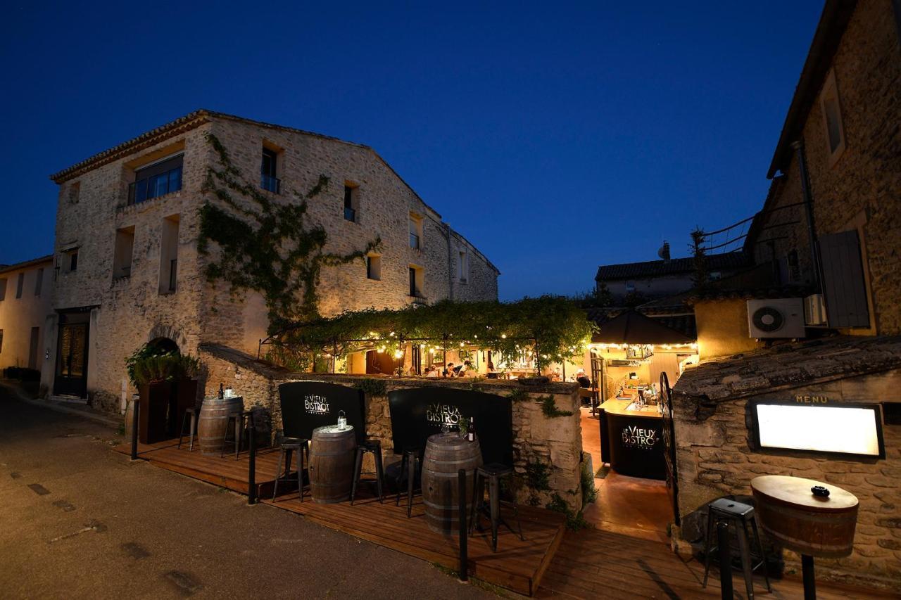 Les Chambres Du Vieux Bistrot Cabrieres-d'Avignon Luaran gambar
